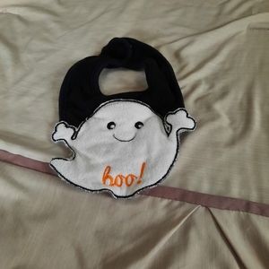 Halloween ghost bib